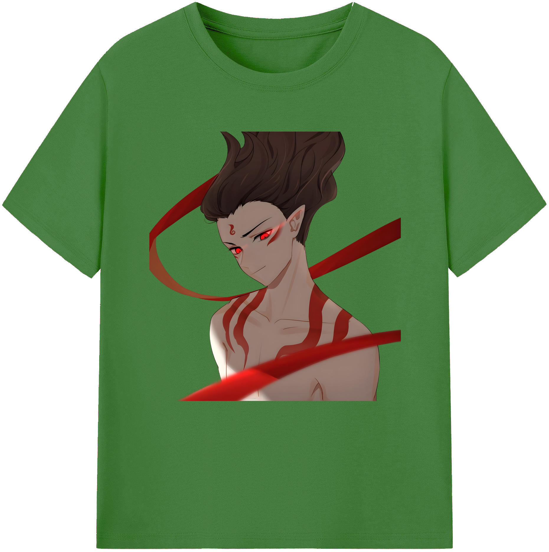 （画像用） Ne Zha 2 ナタ 魔童の大暴れ レディースカジュアルプリントTシャツ（綿100％）